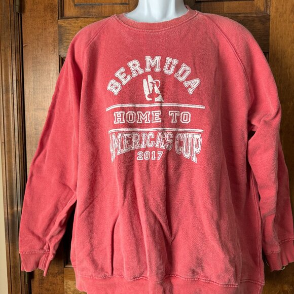 Davison's of Bermuda 2017 Bermuda America's Cup Crewneck Sweatshirt XX-Large - Picture 1 of 11